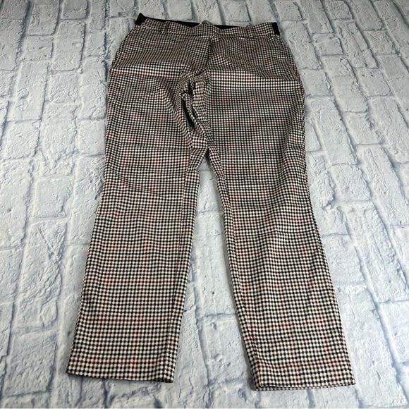 H&M pants, H&M stretch pants checkered pattern size 8 - Picture 3 of 10